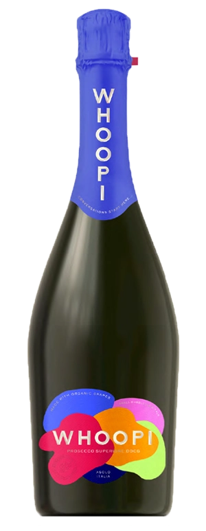 Whoopi Prosecco Wine Bottle